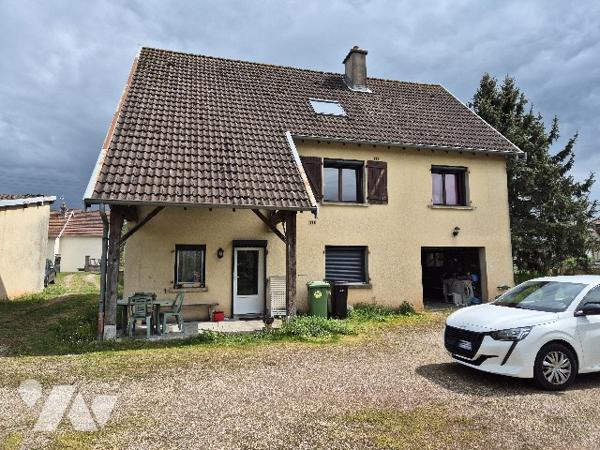 GRAY LA VILLE, pavillon sur sous-sol sur 4565 m² de terrain