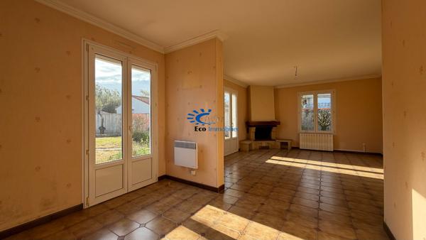 DOMPIERRE-SUR-MER MAISON PLAIN PIED 87 M² AVEC TRAVAUX  Dompierre sur mer