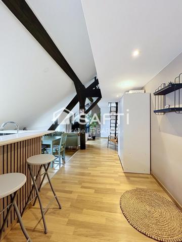 APPARTEMENT RÉNOVÉ ET MEUBLÉ DE 52M² (au sol) – IDÉAL INVESTISSEMENT OU PREMIER ACHAT