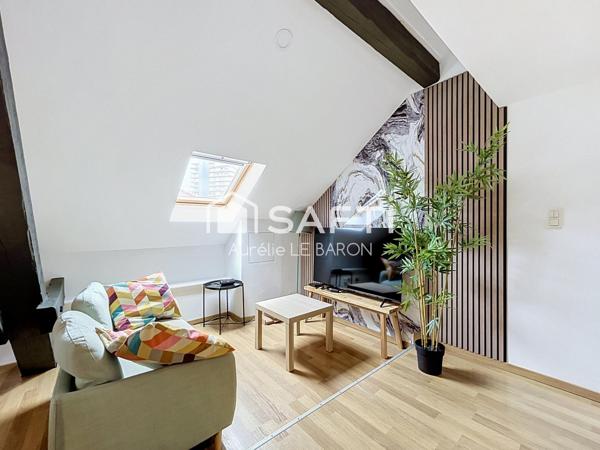 APPARTEMENT RÉNOVÉ ET MEUBLÉ DE 52M² (au sol) – IDÉAL INVESTISSEMENT OU PREMIER ACHAT