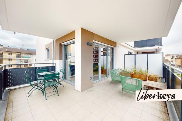 Appartement de 63 m² avec grande terrasse à Thonon-les-Bains