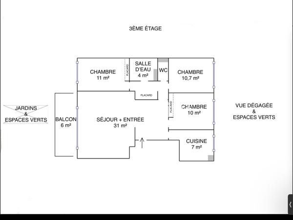 Appartement
         4 pièces
        - 85 m² Exclusivité 450 000 € *
