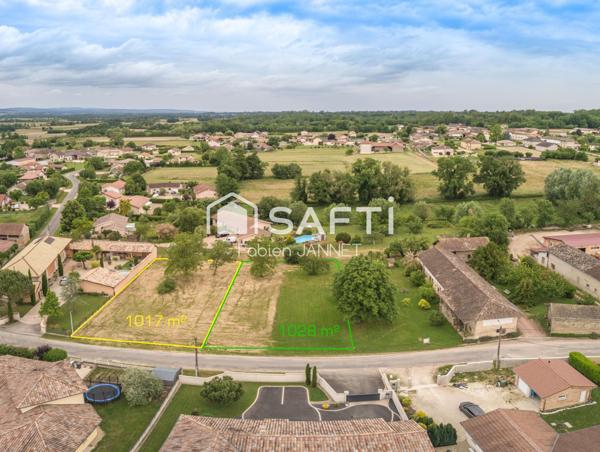 Terrain coeur de village