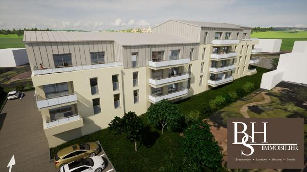 Poitiers, appartement neuf de 43.71m²