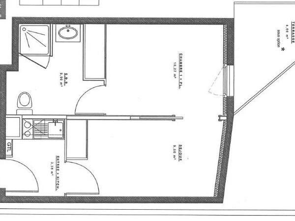 Vente                                                      Appartement
                        
                     2 pièces                      29 m2                     à Nice