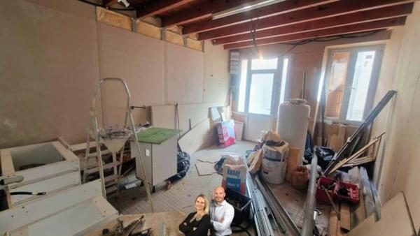 Maison à vendre au centre de Damazan – 50 m² environ, à finir de rénover