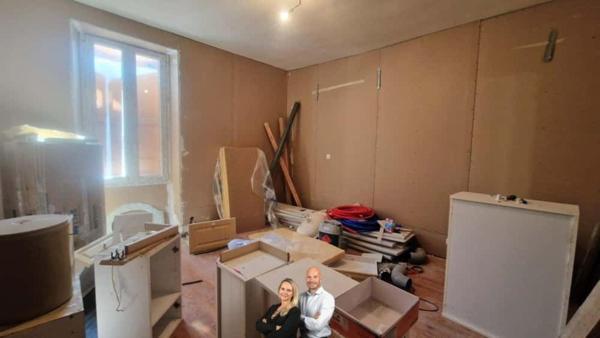 Maison à vendre au centre de Damazan – 50 m² environ, à finir de rénover