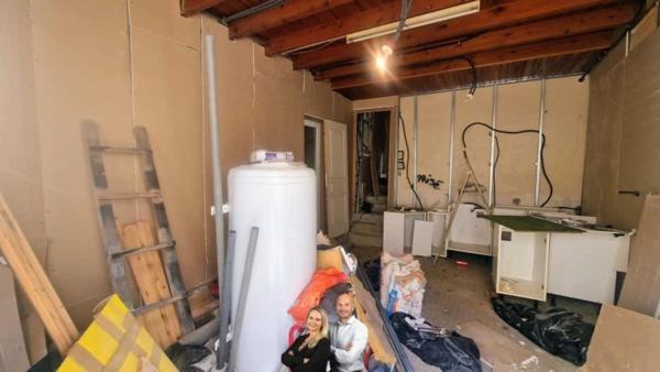Maison à vendre au centre de Damazan – 50 m² environ, à finir de rénover