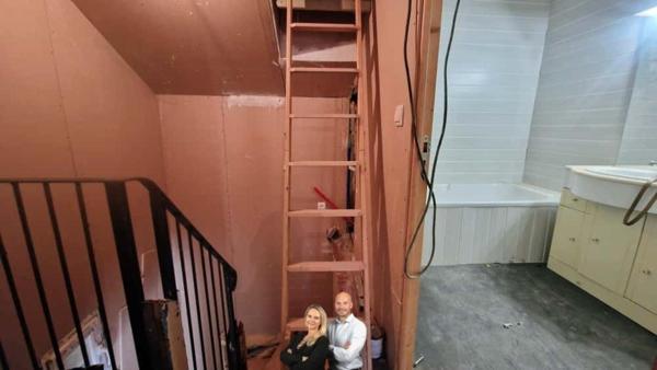 Maison à vendre au centre de Damazan – 50 m² environ, à finir de rénover