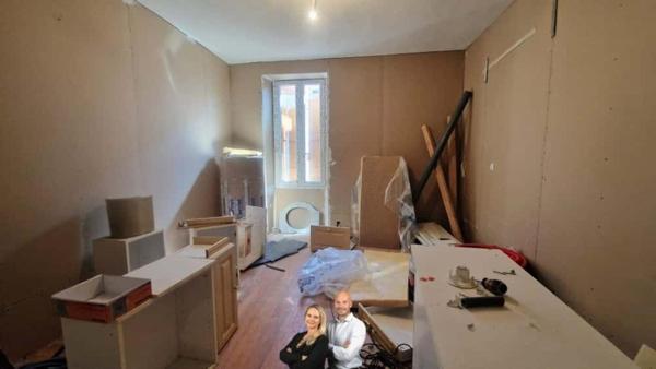 Maison à vendre au centre de Damazan – 50 m² environ, à finir de rénover