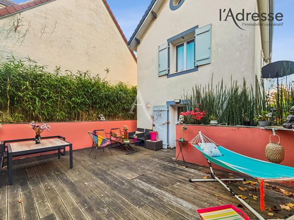 Rueil-Malmaison - Maison familiale 105m² avec 2 terrasses - Proche future ligne 15 (Mt Valérien)