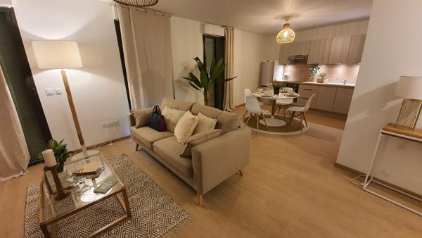 TOURS - Appartement T4 avec terrasse, jardin et parking