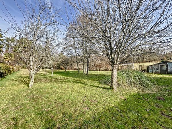 Maison a vendre Favars - 3 chambres - garage - vie de plain pied - jardin et bois