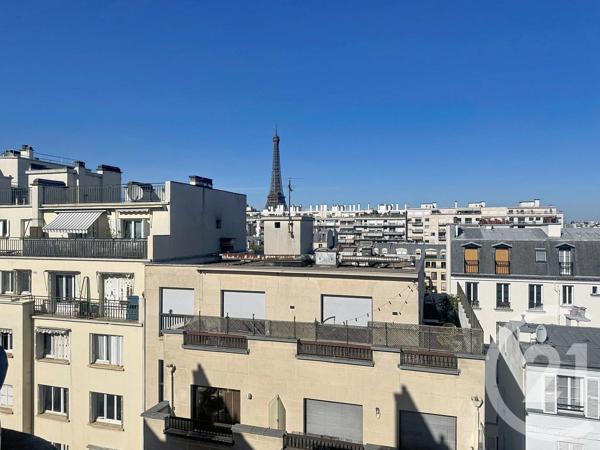 Appartement à vendre  2 pièces - 21,69 m 2   PARIS  - 75015