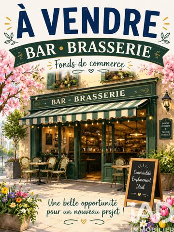 Bar, Brasserie, Tabac à vendre 150 m² Meudon