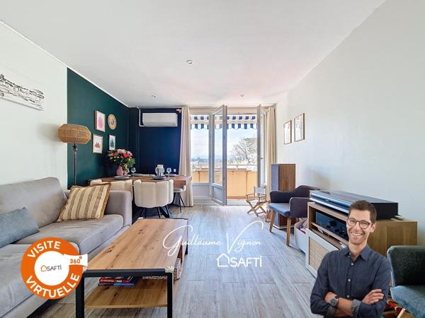 T4 traversant en bon état avec terrasse