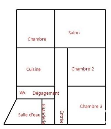 Appartement à vendre 4 pièces 78 m² Pessac