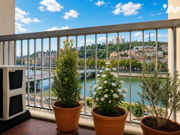 RARISSIME ! T3 bis vue FOURVIERE LYON 2