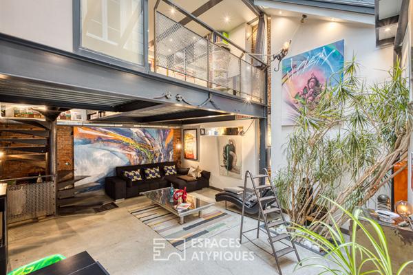 Loft aux perspectives uniques en hypercentre avec terrasse