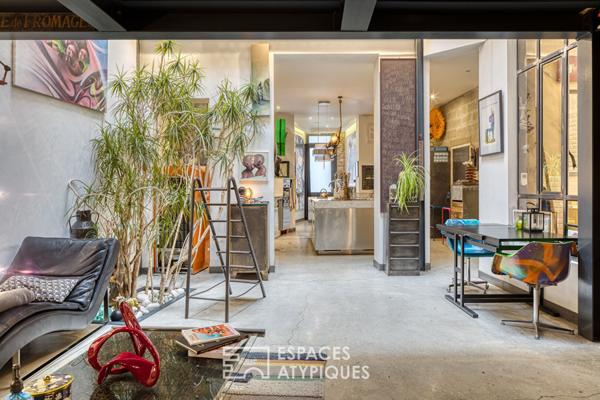 Loft aux perspectives uniques en hypercentre avec terrasse