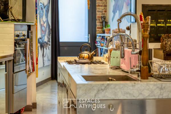 Loft aux perspectives uniques en hypercentre avec terrasse