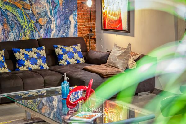 Loft aux perspectives uniques en hypercentre avec terrasse