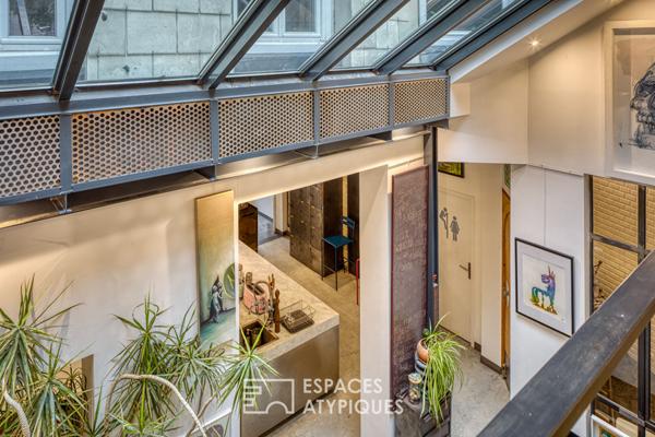 Loft aux perspectives uniques en hypercentre avec terrasse