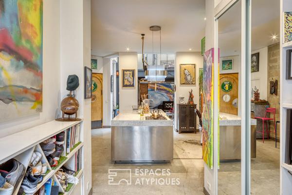 Loft aux perspectives uniques en hypercentre avec terrasse