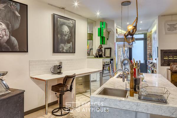 Loft aux perspectives uniques en hypercentre avec terrasse