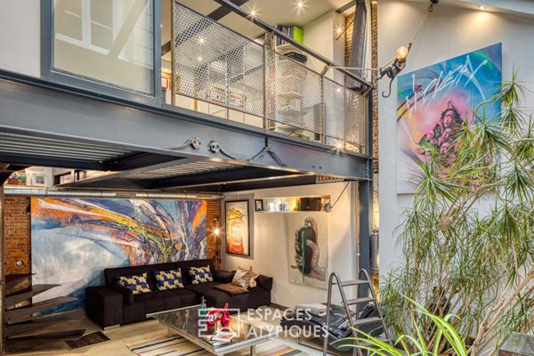 Loft aux perspectives uniques en hypercentre avec terrasse