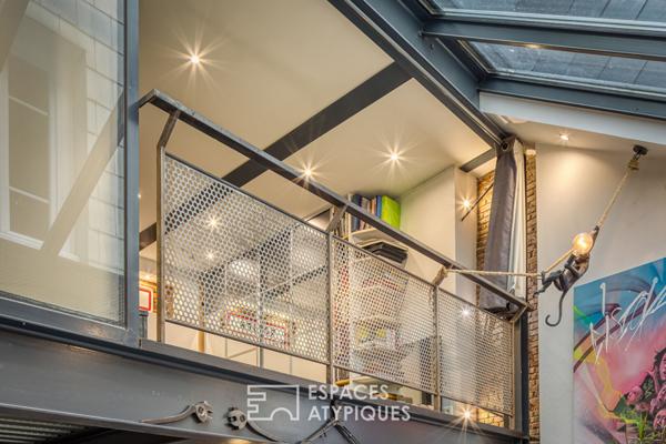 Loft aux perspectives uniques en hypercentre avec terrasse