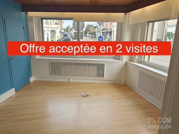 RDC CENTRE-VILLE POMPEY – LOCAL PROFESSIONNEL 87M² AVEC PLACE PARKING PRIVATIVE / COUR/ CAVE Pompey (54340)