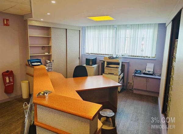 RDC CENTRE-VILLE POMPEY – LOCAL PROFESSIONNEL 87M² AVEC PLACE PARKING PRIVATIVE / COUR/ CAVE Pompey (54340)