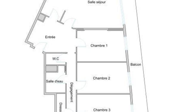 Appartement à vendre    5 pièces • 103,12 m2 Paris 19