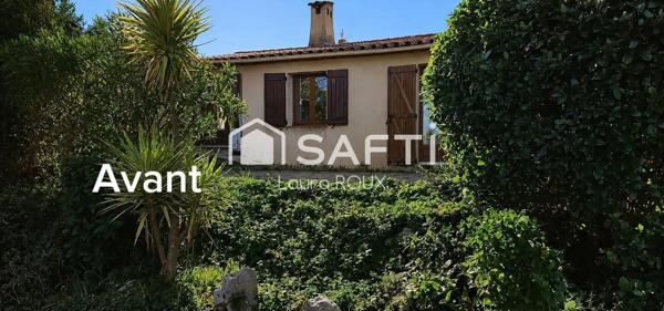 Maison provençale pleine de charme avec beau potentiel