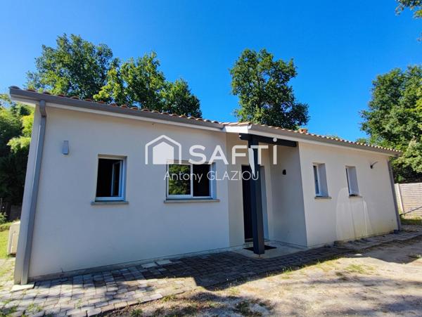 Maison contemporaine de construction très récente