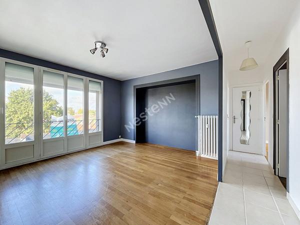 Nantes Rond-point de Vannes / Appartement T3 / 63m² / ascenseur / vue dégagée