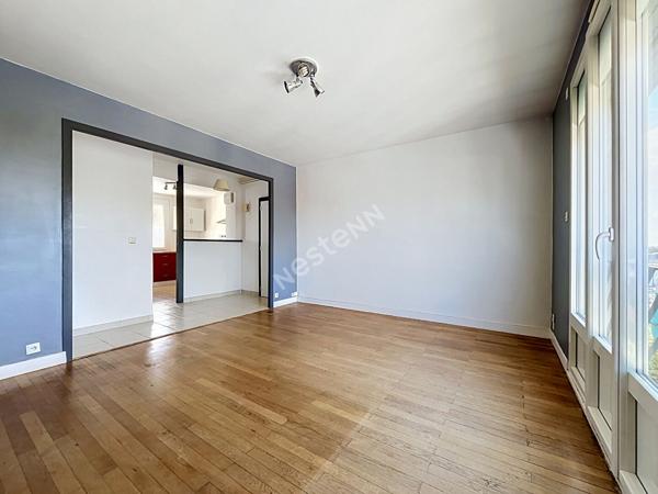Nantes Rond-point de Vannes / Appartement T3 / 63m² / ascenseur / vue dégagée