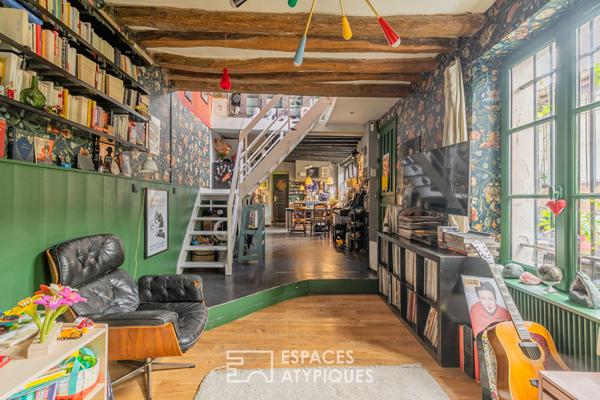 Maison de caractère à deux pas du marché d’Aligre