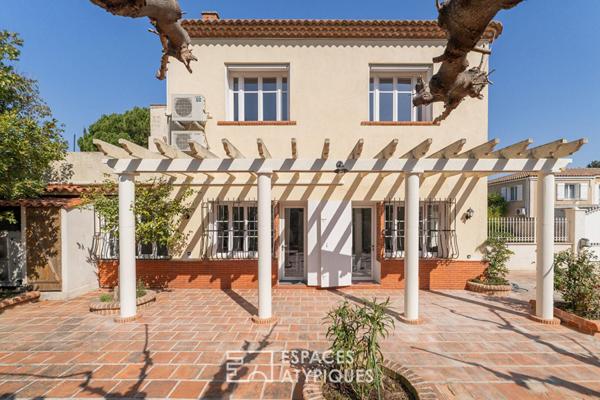 Maison des années 20 rénovée avec jardin