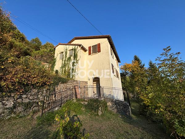 Maison individuelle avec vue panoramique à Burzet (Ardèche) 5 pièce(s) 96 m2