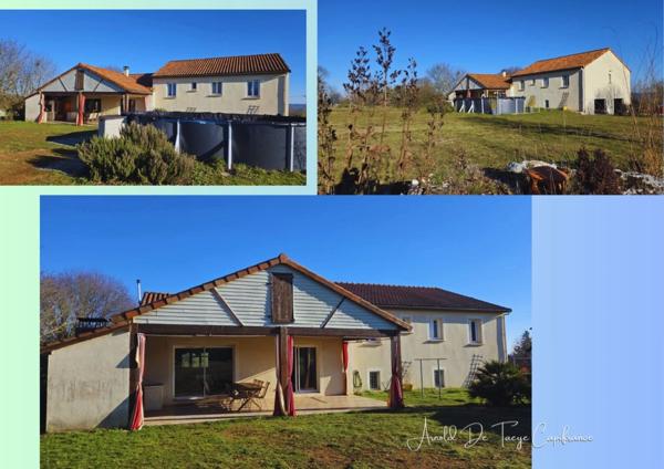 Maison à vendre 5 chambres proche de ROCAMADOUR (46)