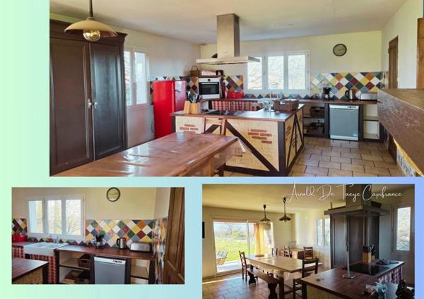 Maison à vendre 5 chambres proche de ROCAMADOUR (46)