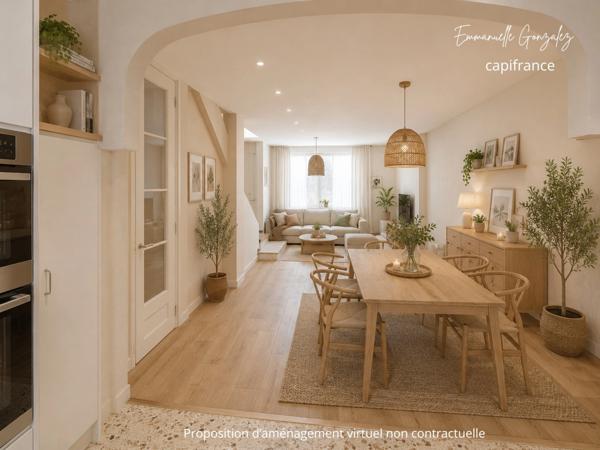 Maison avec garage 72 m² et terrasse 36 m² BEZIERS (34)
