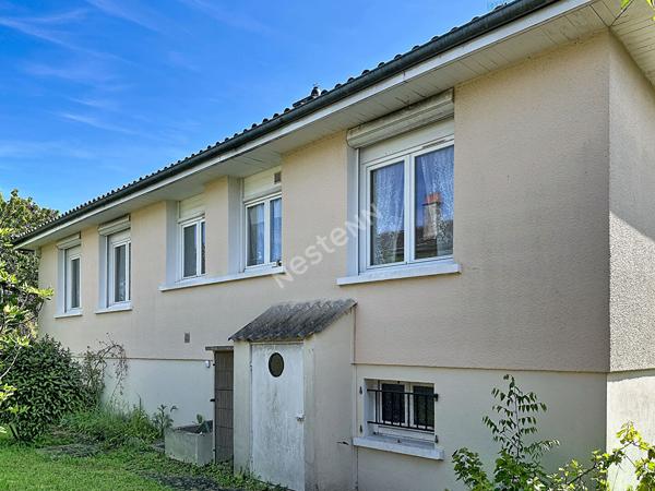Grande maison familiale 121 m², 5 chambres, sous-sol complet et terrain de 500 m²