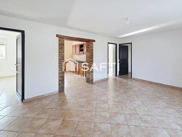 Maison plain -pied 3 chambres, sans travaux à prévoir, proche toutes commodités