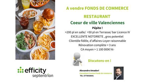 Fonds De Commerce - 300 m² Exclusivité efficity