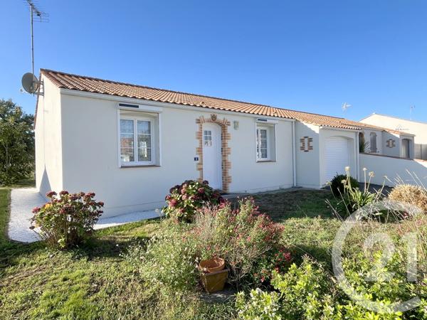 Maison à vendre  3 pièces - 65,92 m2 ST HILAIRE DE RIEZ - 85