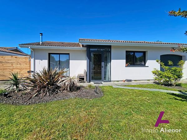 Maison contemporaine 128 m² rénovée – 3 à 4 ch – Centre Le Barp