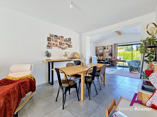 Maison contemporaine 128 m² rénovée – 3 à 4 ch – Centre Le Barp